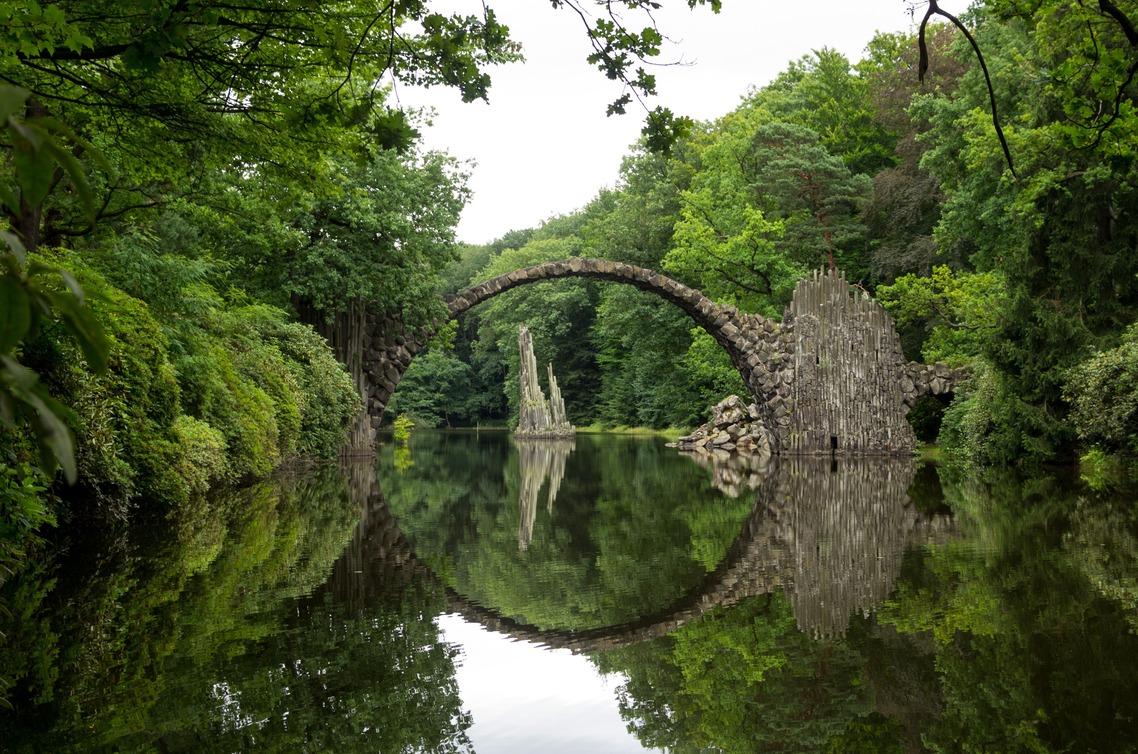 The Devil's Bridge, Rakotzbrücke, Germany
