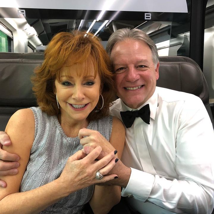 Reba McEntire and Anthony 