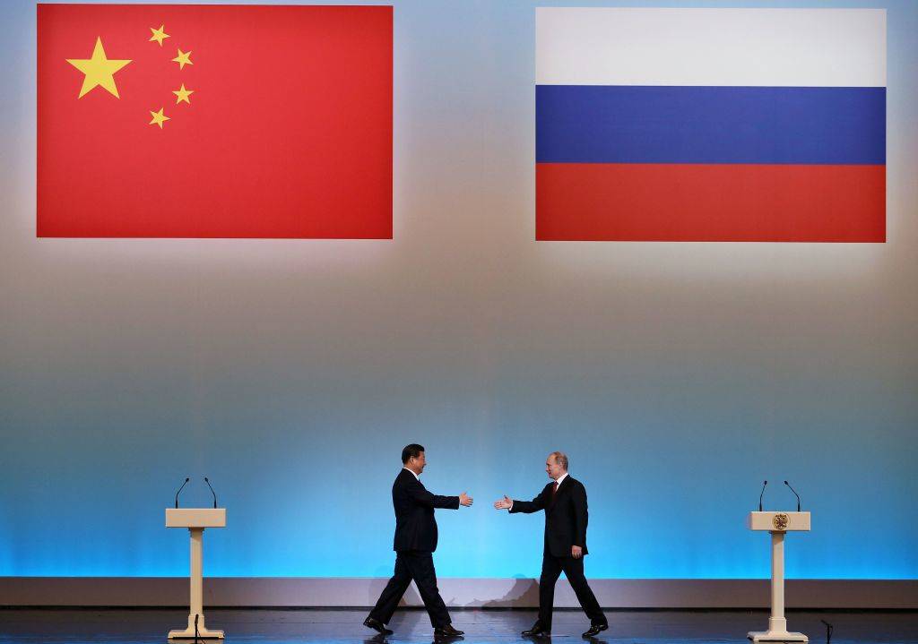Russia And China Touch 14 Countries Each