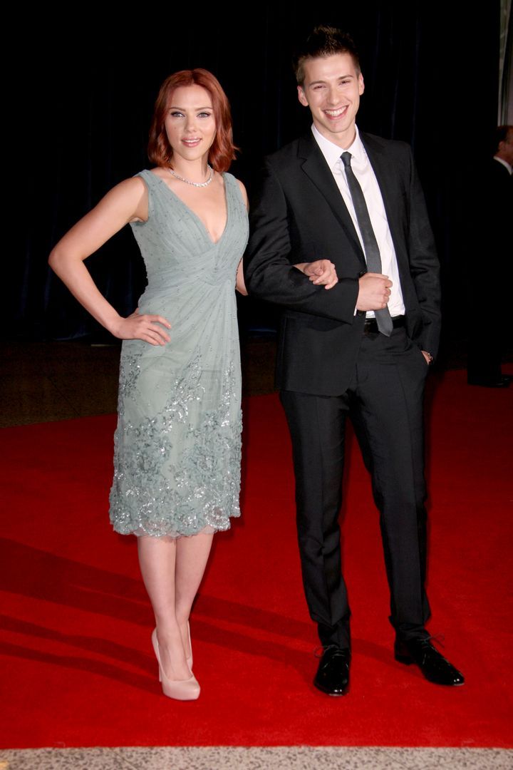 Scarlett and Hunter Johansson 
