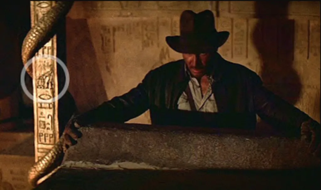 Cameo in “Indiana Jones”