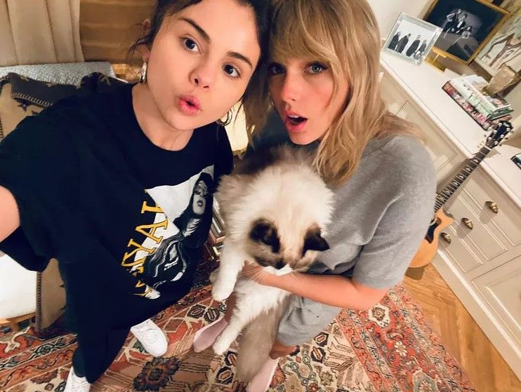 Selena Gomez and Taylor Swift
