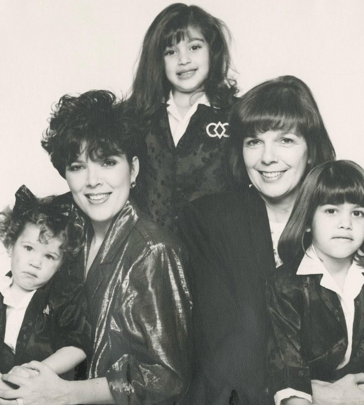 Three generations of strong women