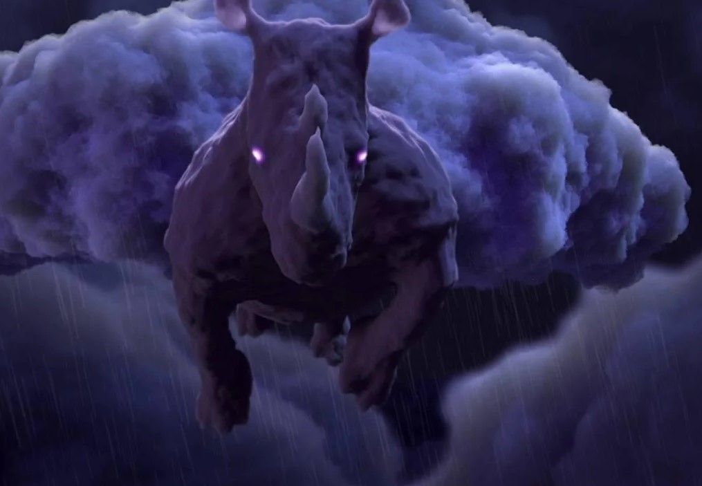 “James and the Giant Peach”: The Raging Rhino