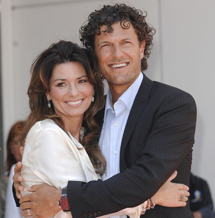 Shania Twain and Frédéric Thiébaud