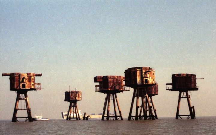 The Maunsell Sea Forts, River Thames, England