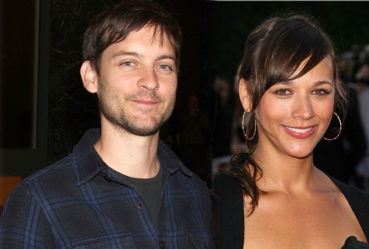 Tobey Maguire & Rashida Jones 