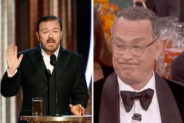 Tom Hanks' Now-Iconic Golden Globes Face