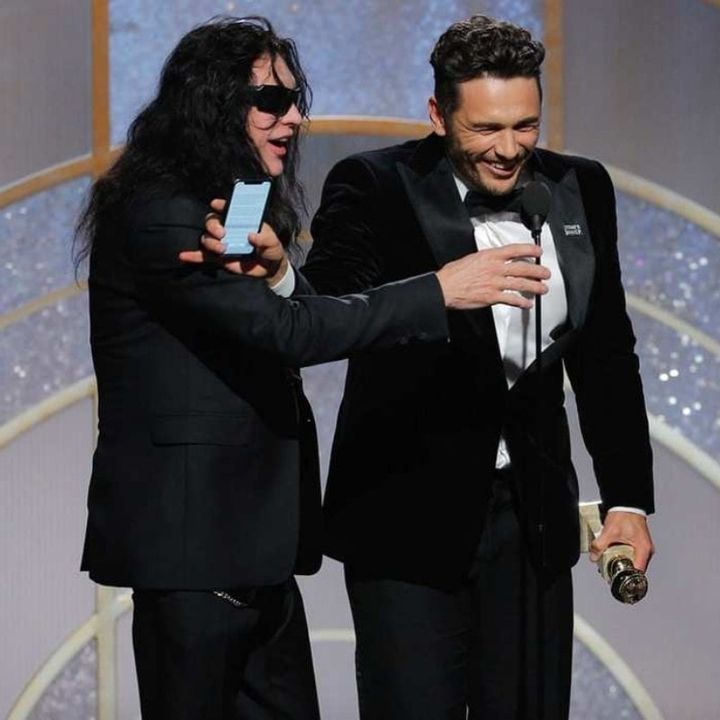 Tommy Wiseau doesn’t get to talk