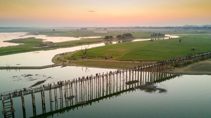 U Bein Bridge (Myanmar)