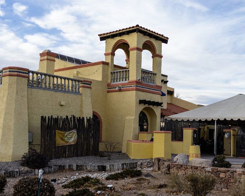 El Patron offers many green chile dishes.