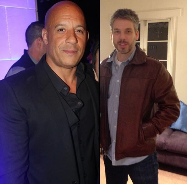 Vin Diesel and Paul Sinclair 
