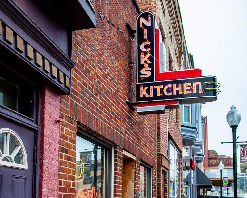 Tenderloin sandwich at Nick's Kitchen