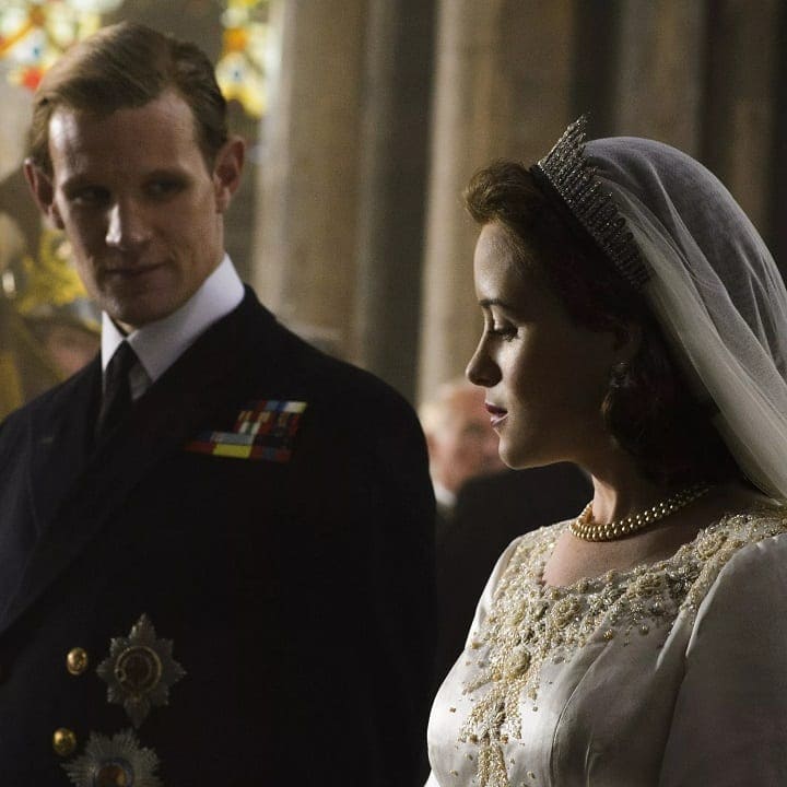Wedding program from The Crown