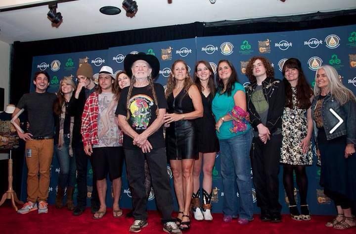 Willie Nelson and Annie D’Angelo