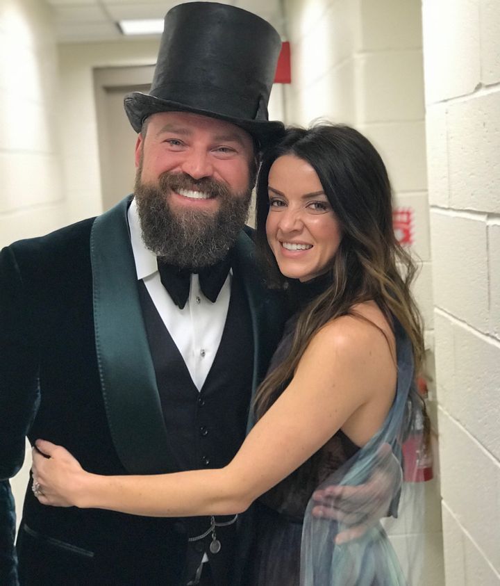 Zac Brown and Shelly Brown