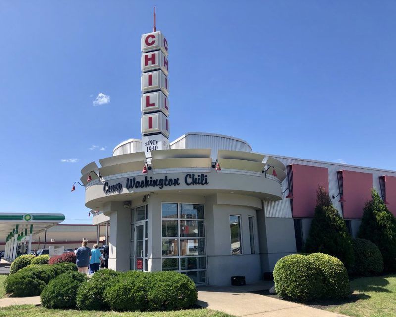 Best Cincinnati chili at Camp Washington Chili
