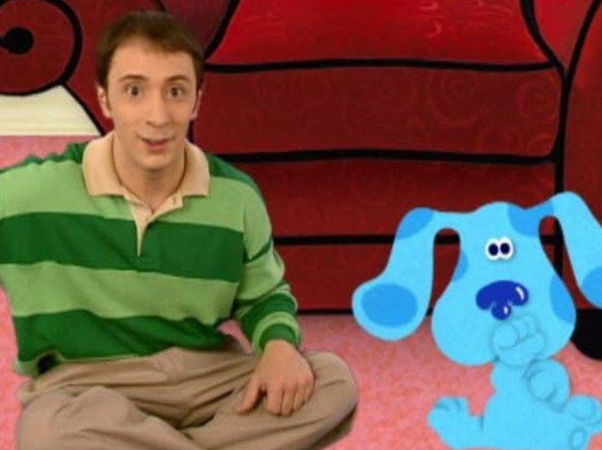 Steve Burns on Blue’s Clues