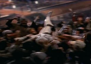 Stormtrooper Surfs the Crowd