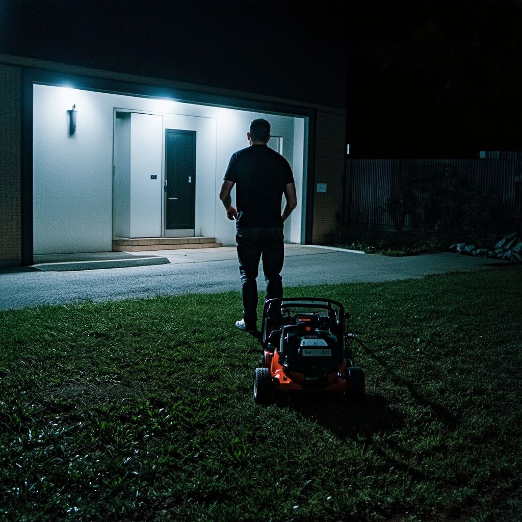 Midnight Mowing