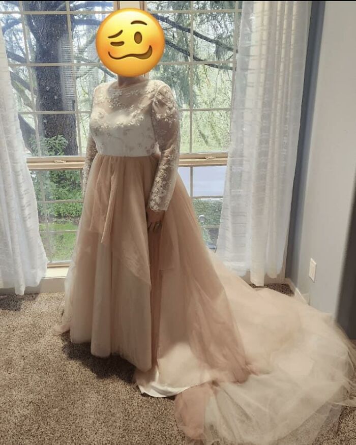 Dress turns bad