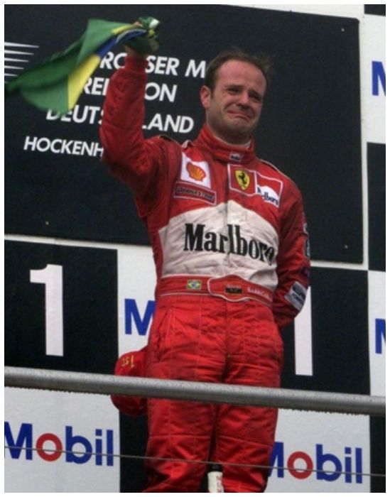 Formula One driver Rubens Barrichello
