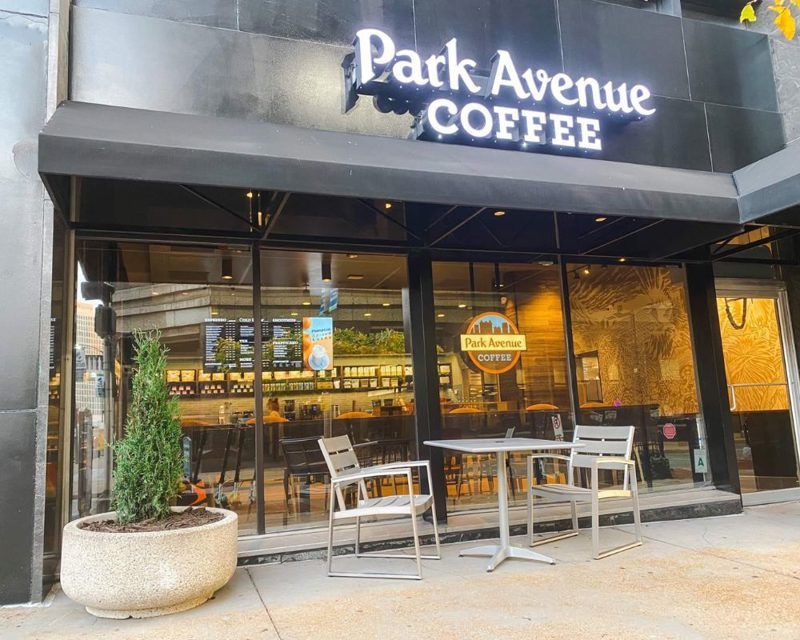 Park Avenue Coffee crafts gooey butter cakes