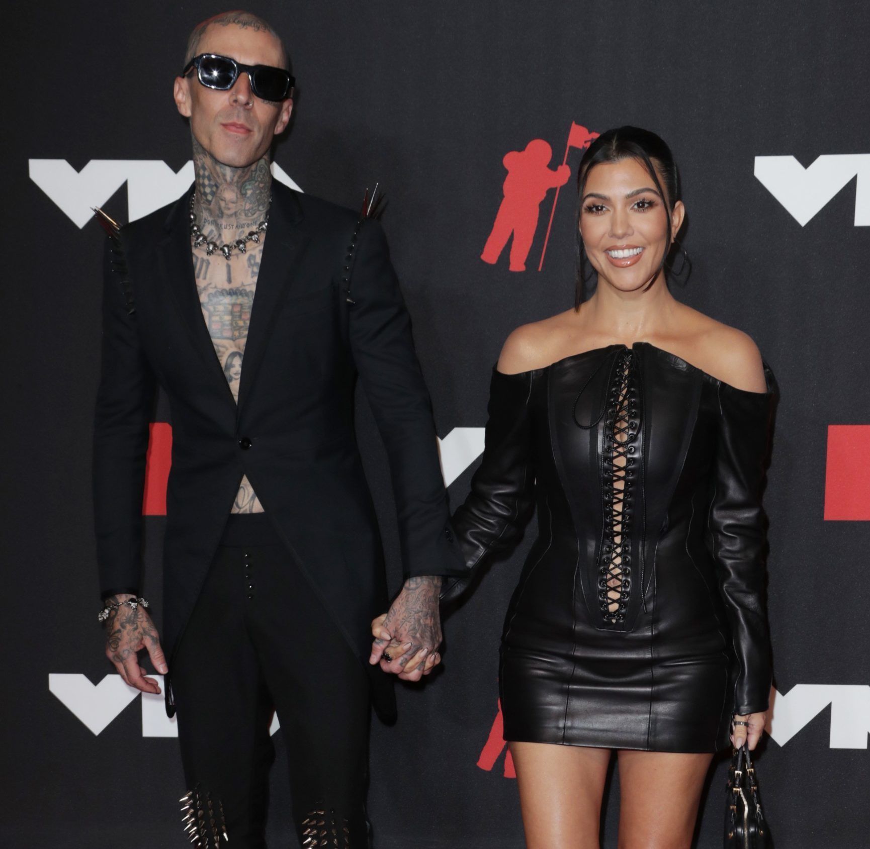 Kourtney Kardashian and Travis Barker 