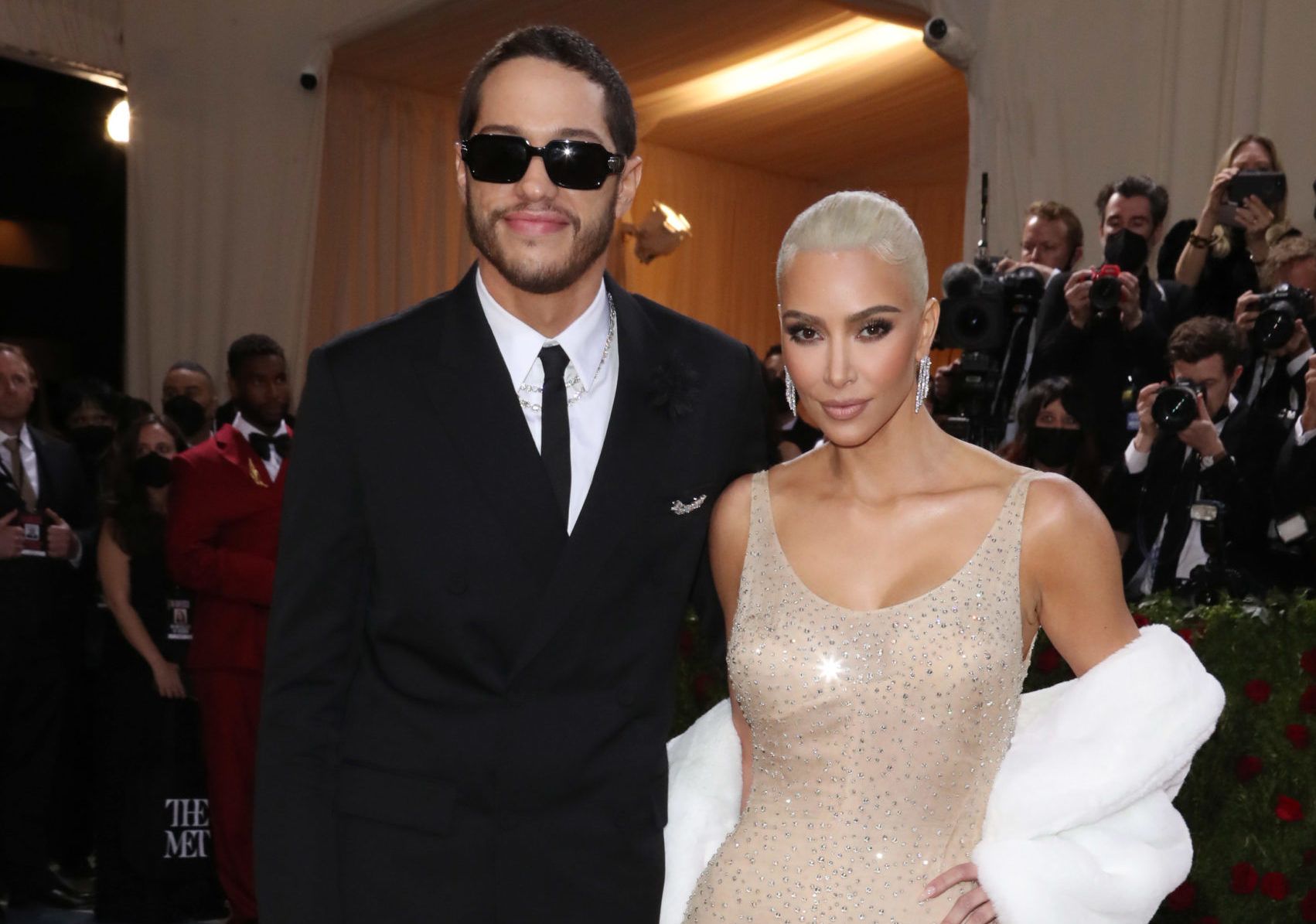 Kim Kardashian and Pete Davidson 