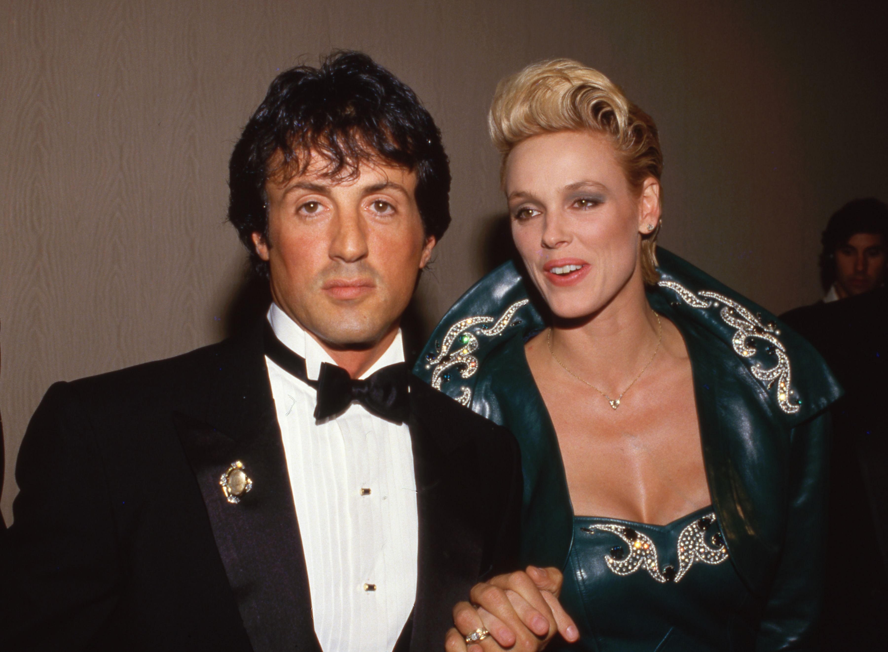 Sylvester Stallone and Brigitte Nielsen (1985)