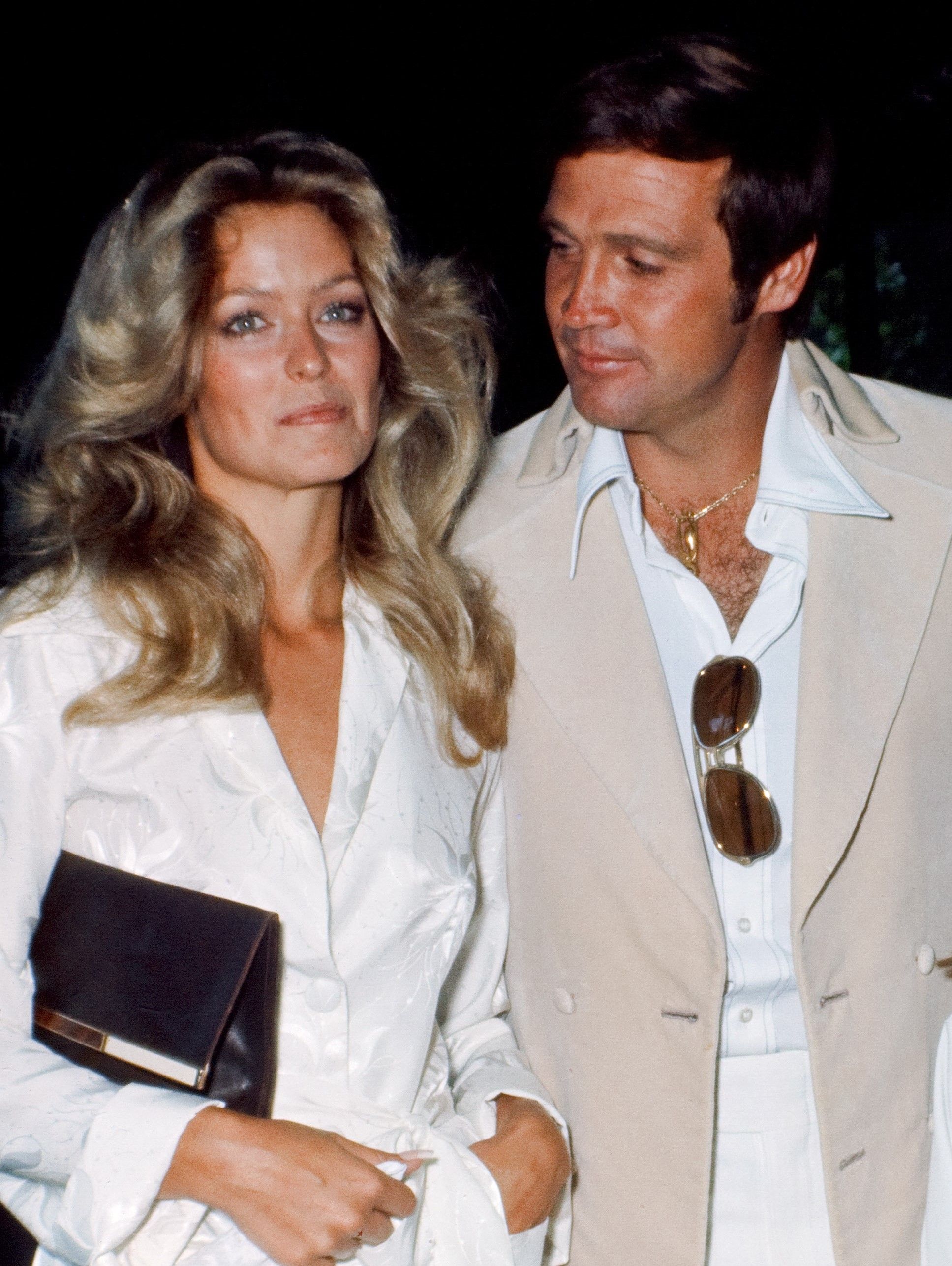 Farrah Fawcett and Lee Majors (1973)