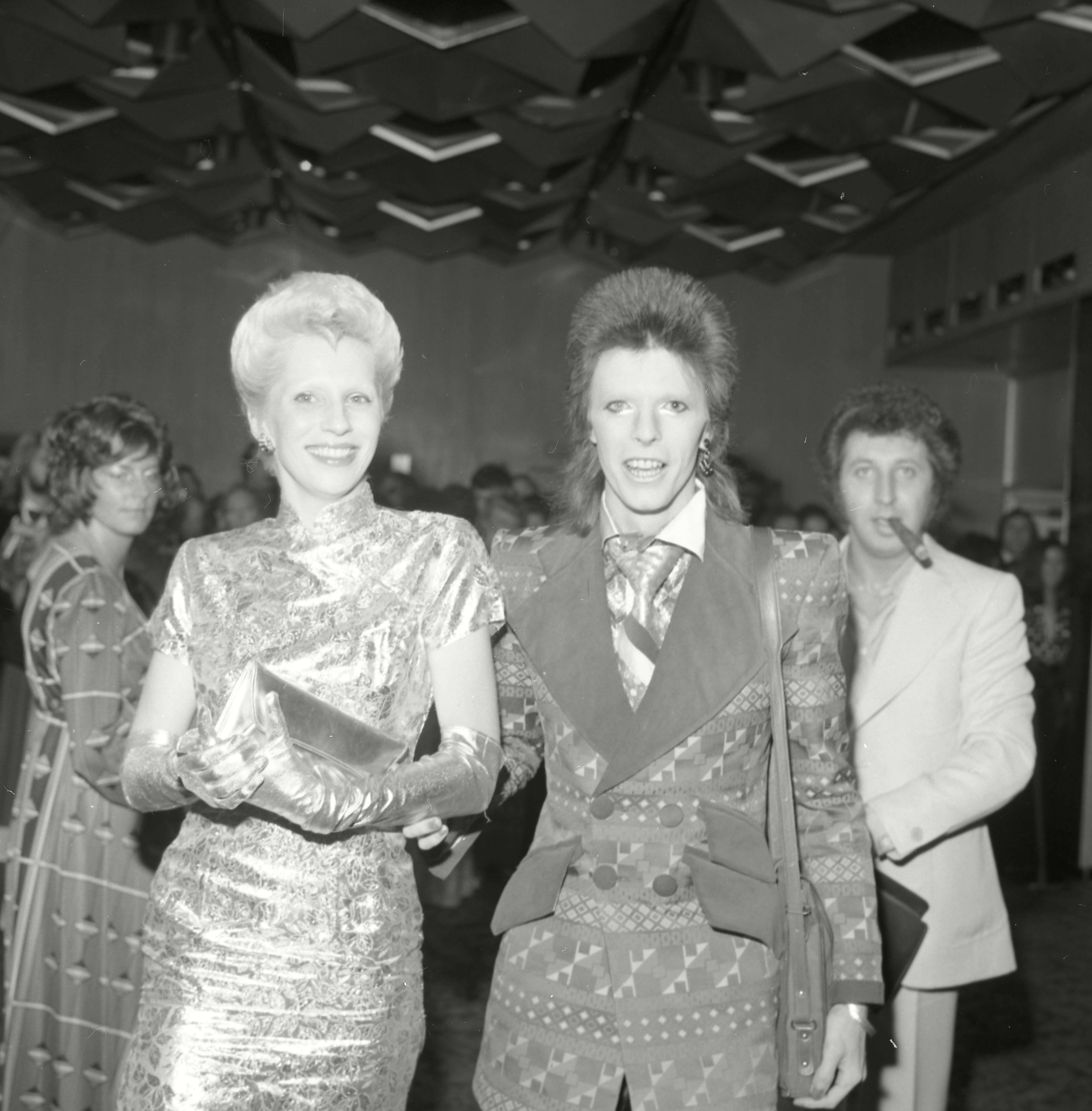 David Bowie and Angie Barnett (1970)