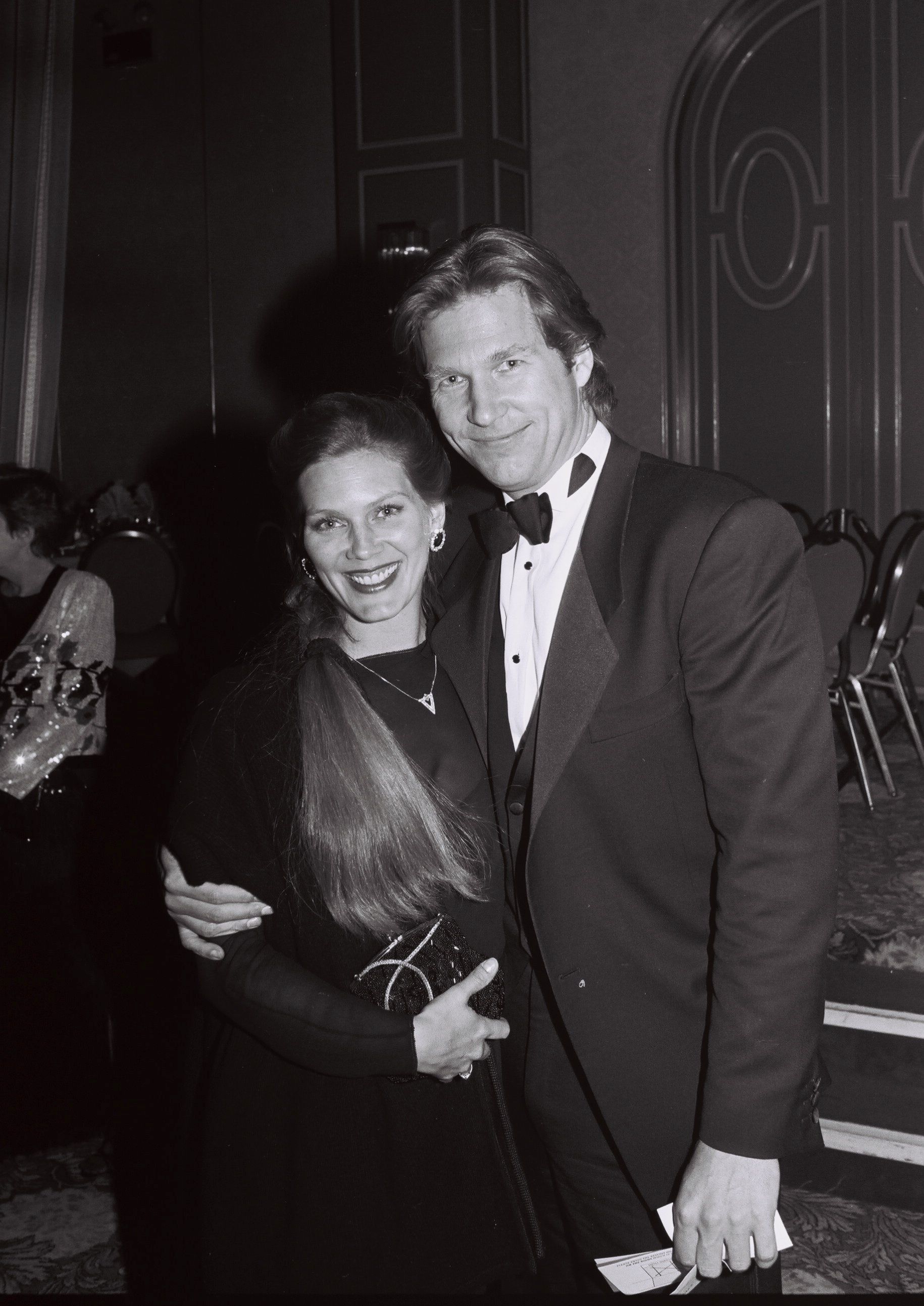 Jeff Bridges and Susan Geston (1977)