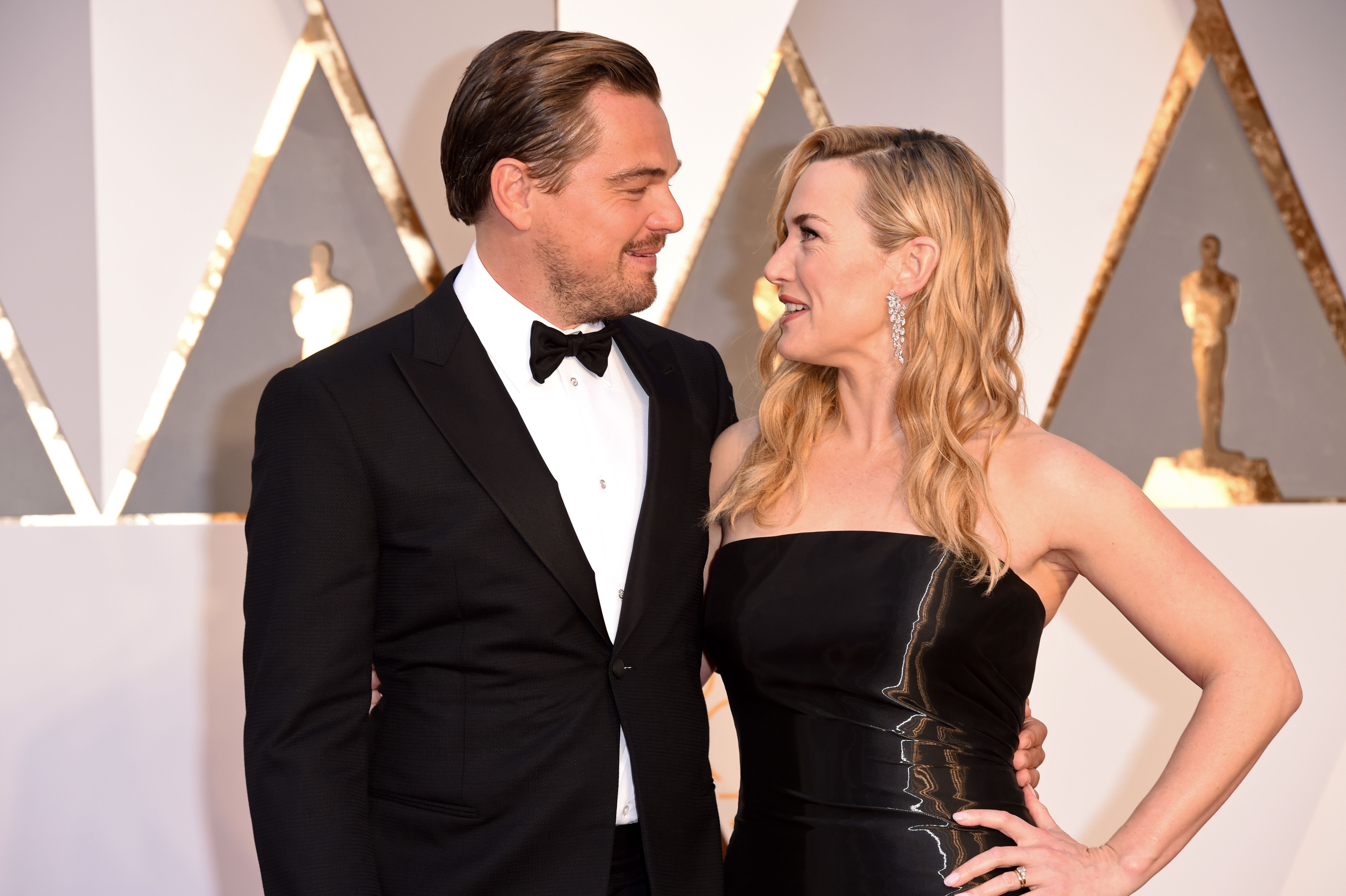 Leonardo DiCaprio and Kate Winslet