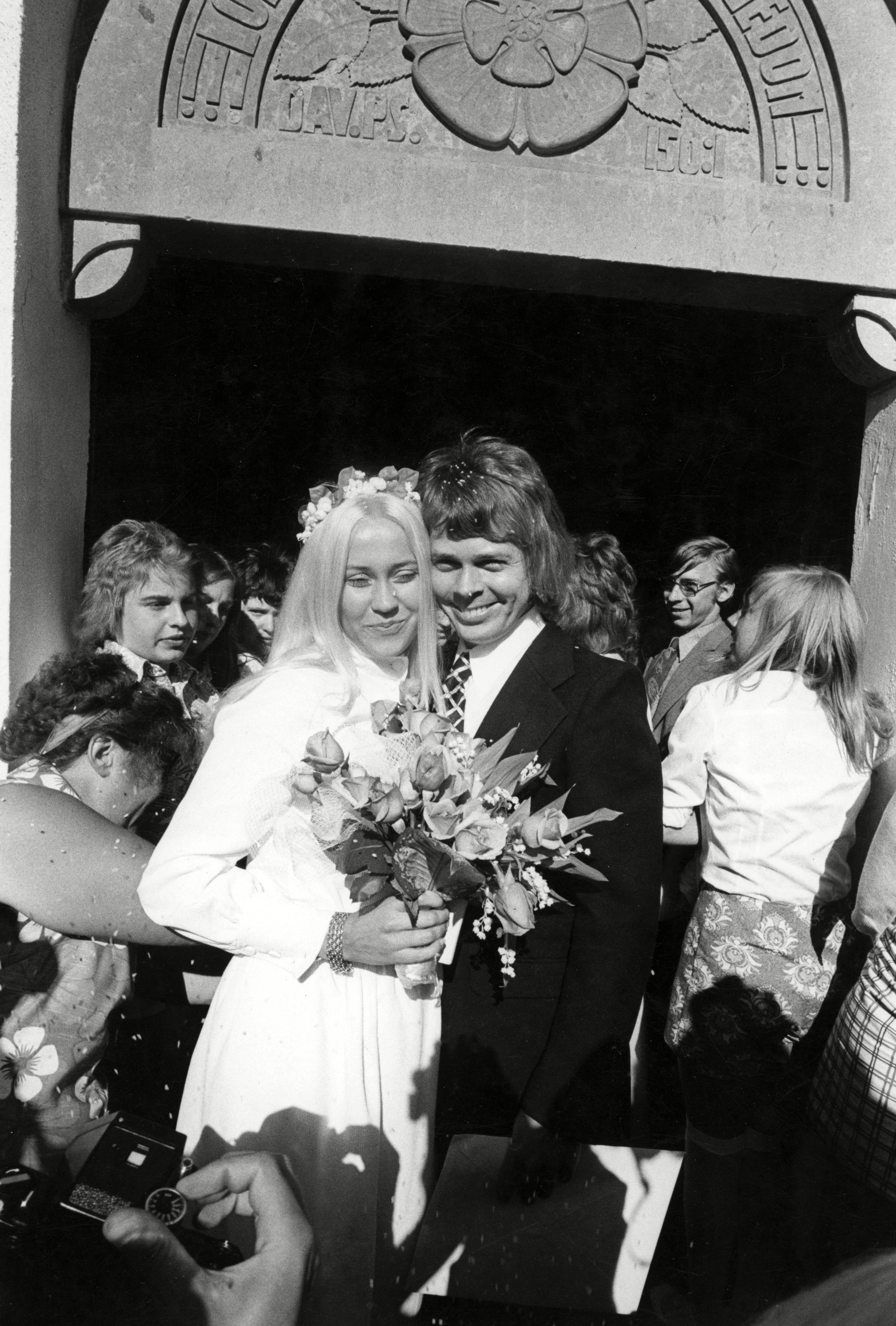 Björn Ulvaeus and Agnetha Fältskog (1971)