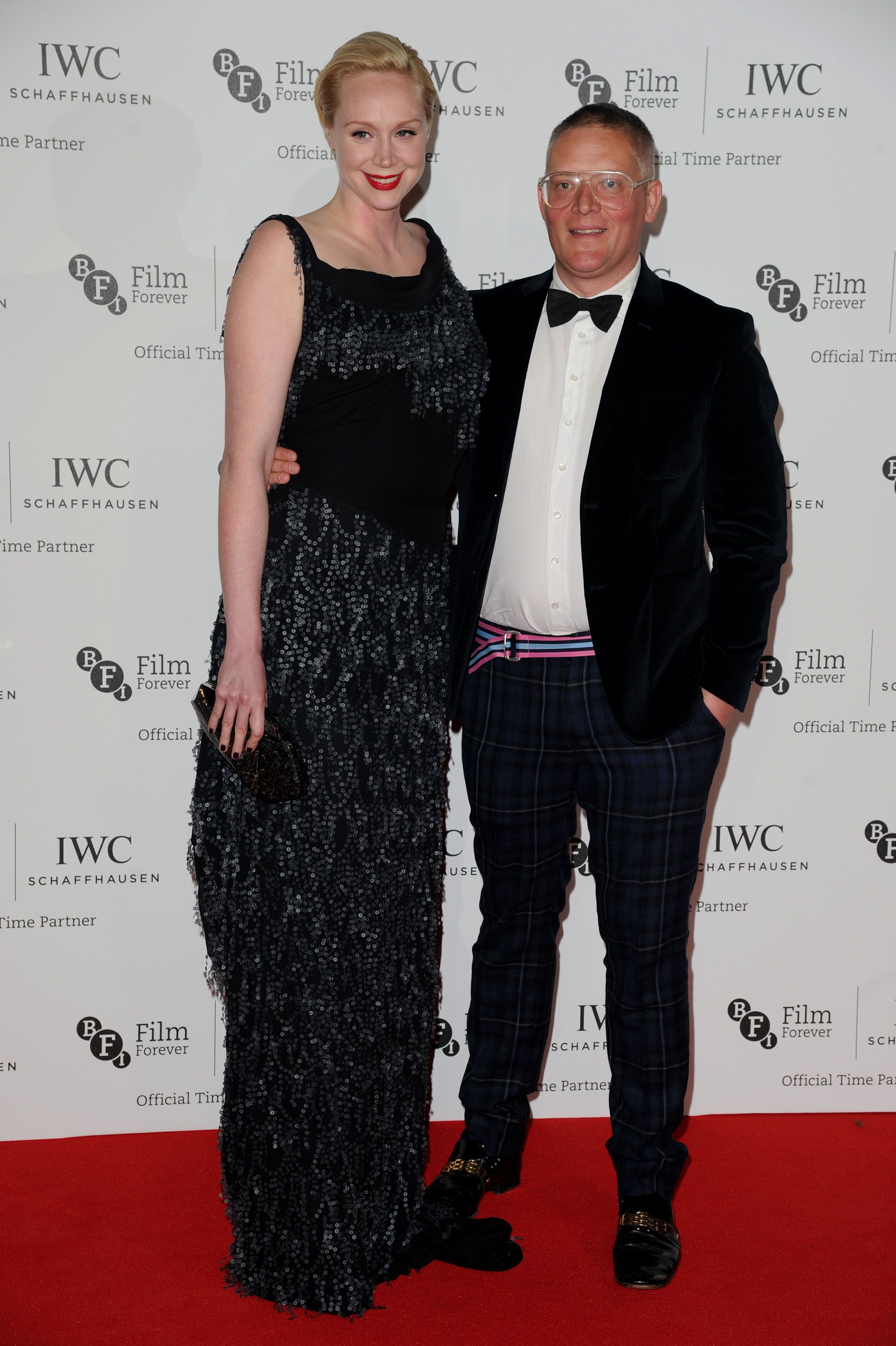 Gwendoline Christie and Giles Deacon