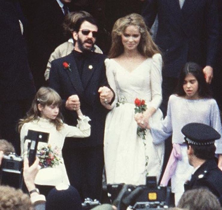 Ringo Starr and Barbara Bach (1981)