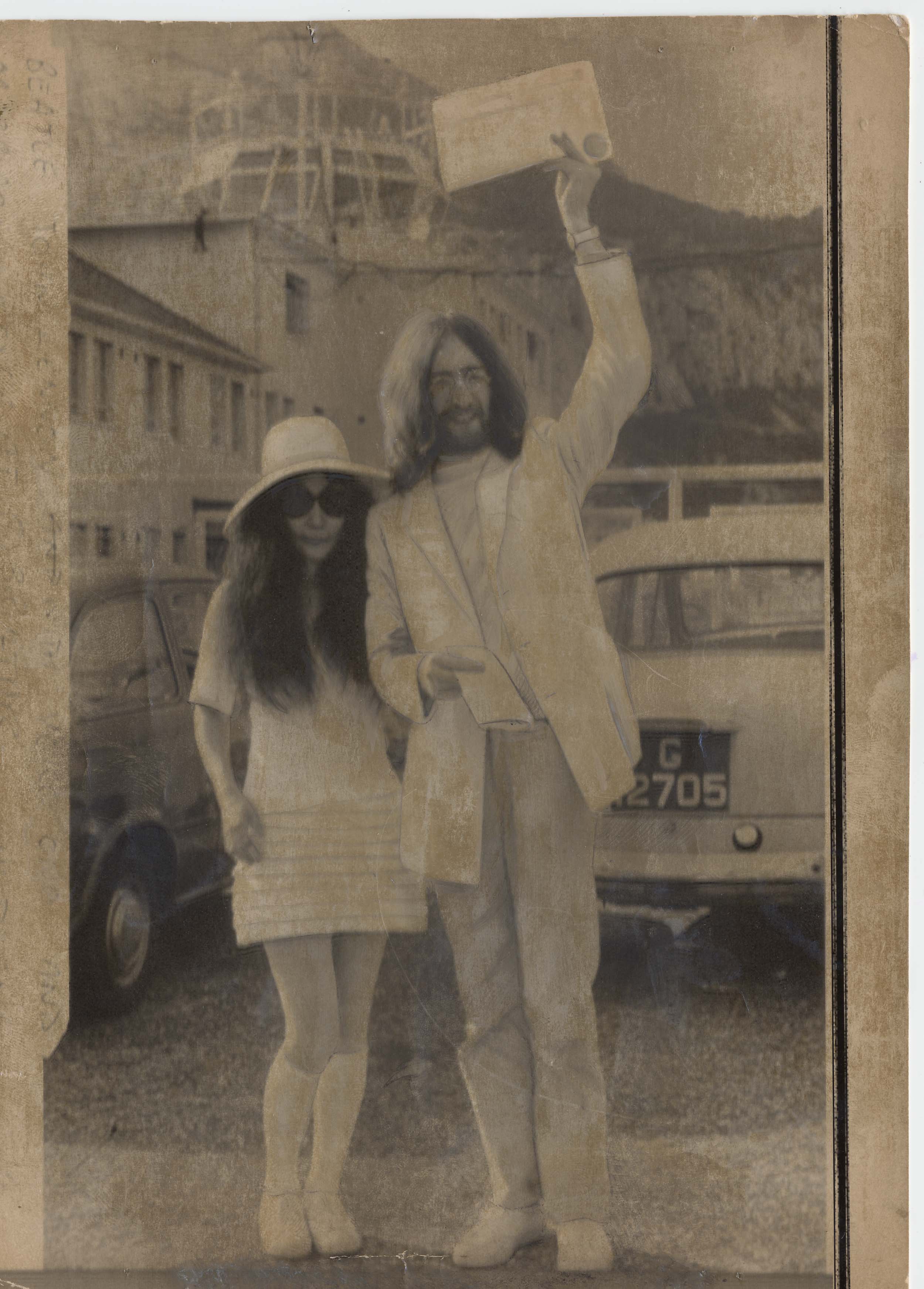 John Lennon and Yoko Ono (1969)
