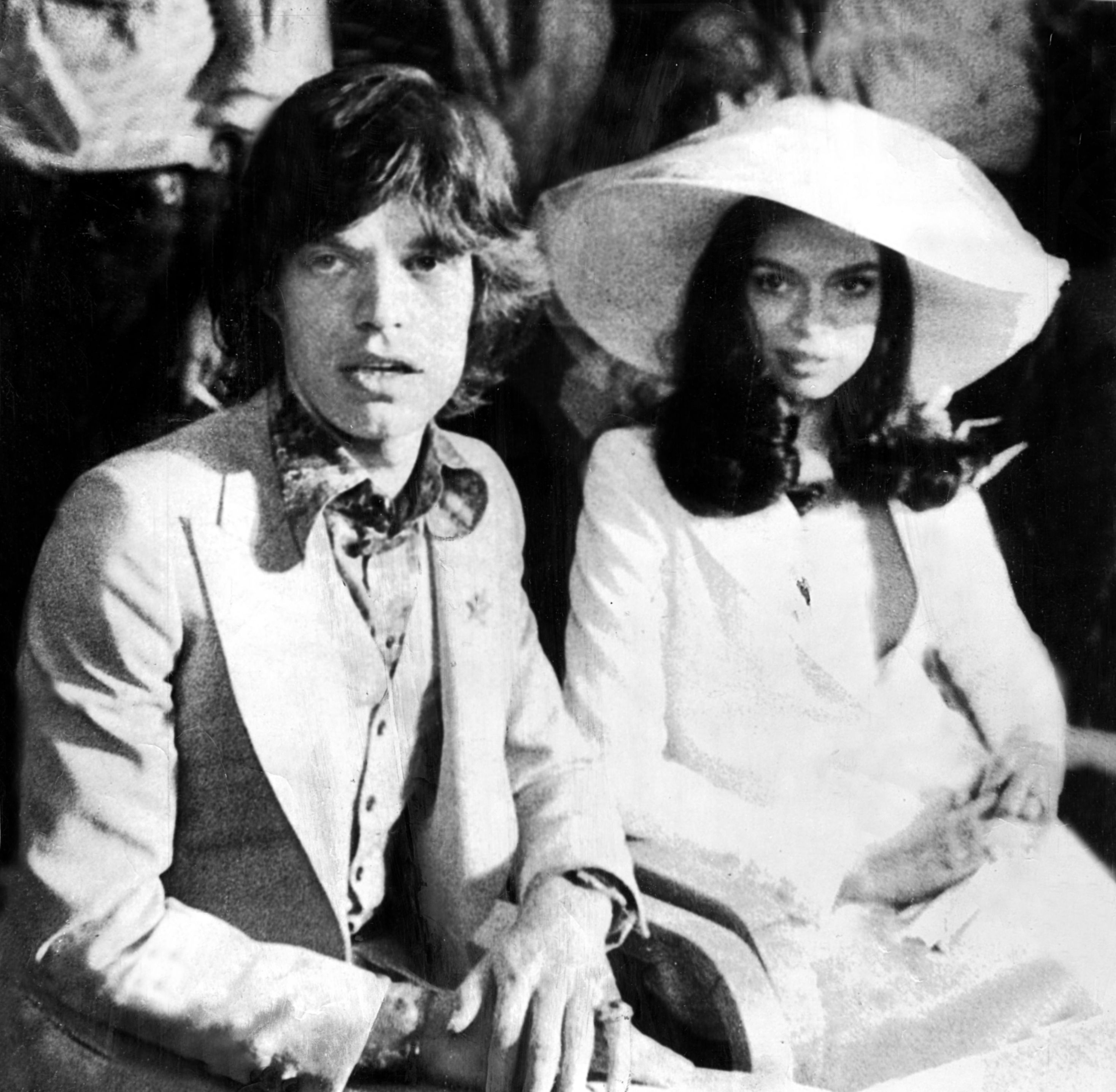 Mick Jagger and Bianca Perez-Mora Macias (1971)