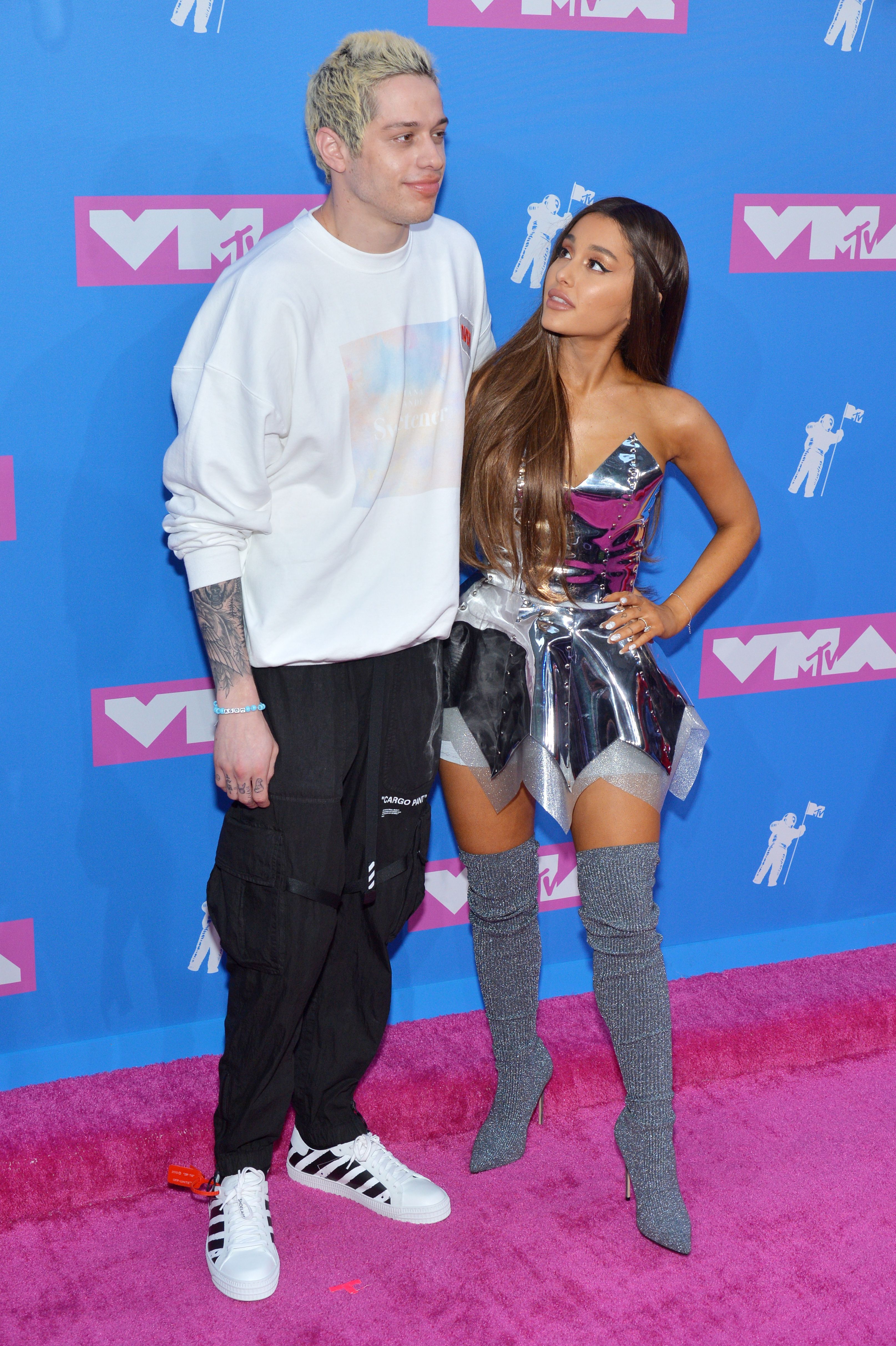 Pete Davidson and Ariana Grande