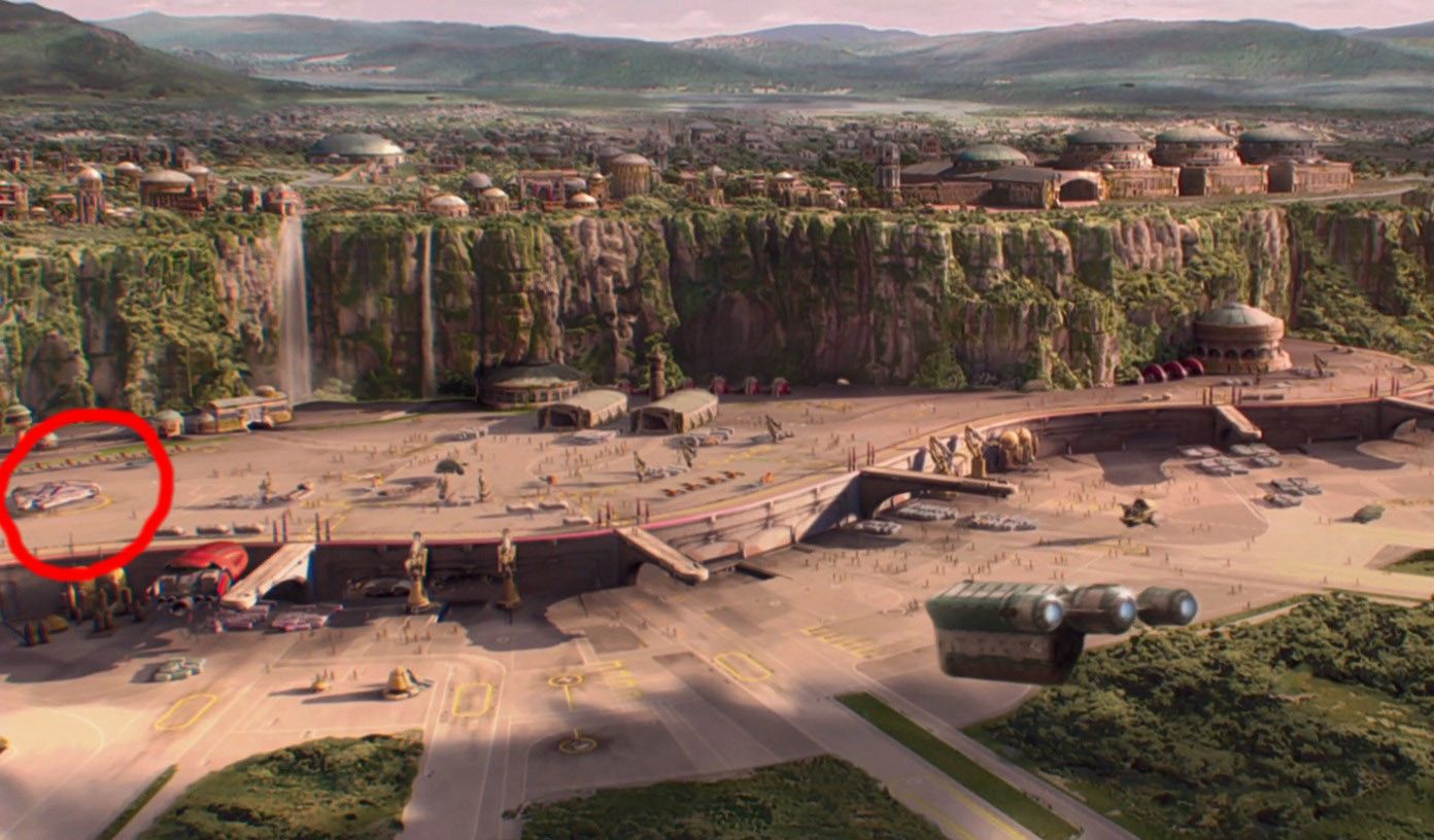 Two YT-1300 Ships Hidden On Naboo