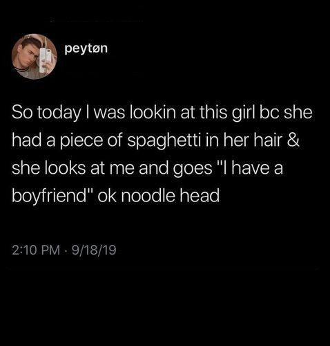 Clapping back at Noodle Head