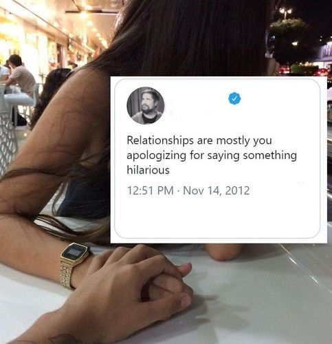 …and that is what relationships are about